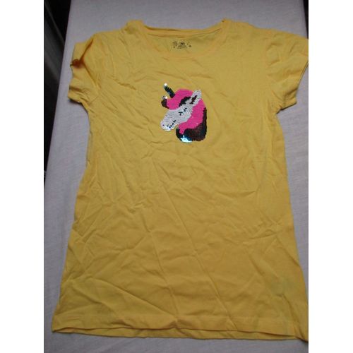 T-Shirt Jaune, 14 Ans