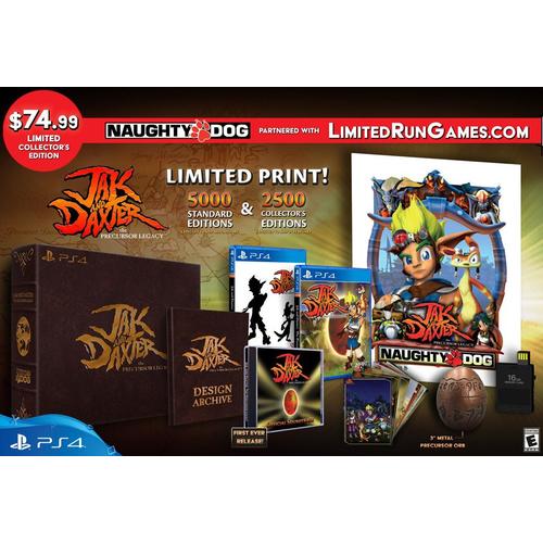 Jak And Daxter The Precursor Legacy Edition Collector - Playstation 4 (Limited Run #184)