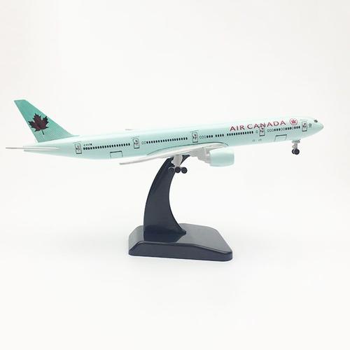 couleur Air Canada B777 avion en alliage de 20CM, 1/400 B747 B777 A320 A330 A350 Pan Am KLM, avion de russie EVA saoudien