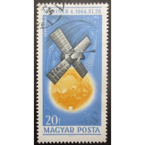 Hongrie Poste Aérienne N°272 Mariner 4 Oblitéré