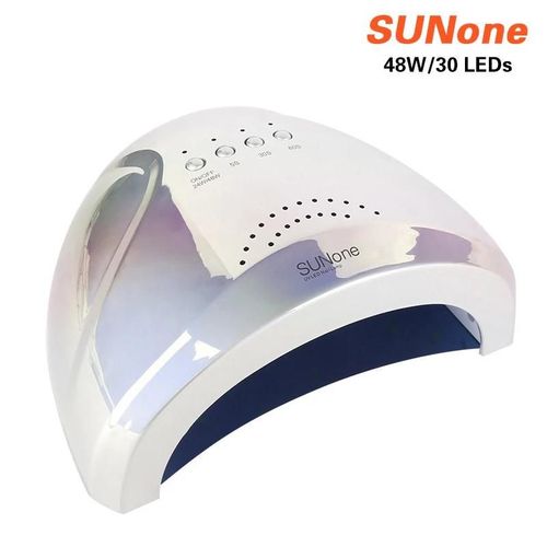 48w-Argent Coloré - Lampe À Ongles Uv, Sèche Ongles Pour Gel, Vernis À Ongles, Lumière De Manucure Solaire Uv, Lampe Led Pour Nail Art 