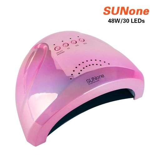 48w-Rose Coloré - Lampe À Ongles Uv, Sèche Ongles Pour Gel, Vernis À Ongles, Lumière De Manucure Solaire Uv, Lampe Led Pour Nail Art 