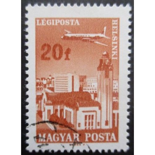 Hongrie Poste Aérienne N°279 Helsinki Oblitéré
