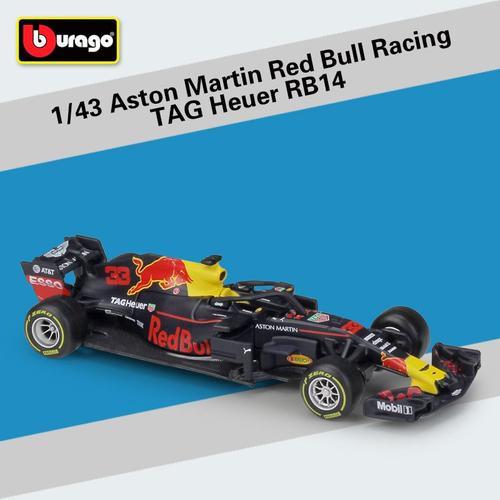 couleur 2018 RB14 33 voiture de course Alfa Romeo F1, échelle 1:43, Collection de modèles, jouets pour enfants