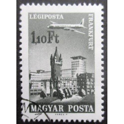 Hongrie Poste Aérienne N°282 Francfort Oblitéré