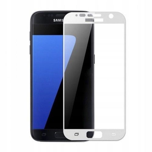 [1 Pièces]Verre Trempé Pour Samsung A3 2017 Écran Complet Blanc 3d,Protection D'écran Anti-Rayures Sans Bulles