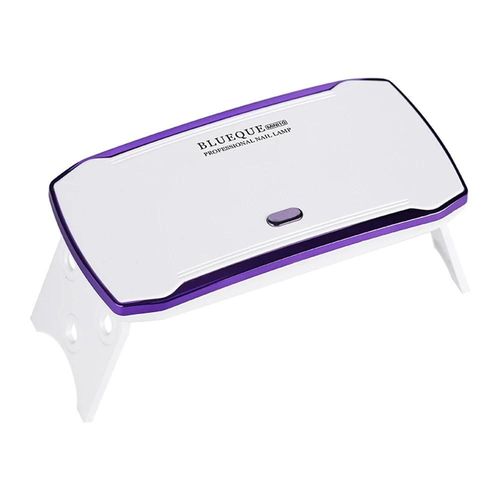 Violet - Mini Machine De Luminothérapie Pour Manucure Alimentée Par Usb, Mini Lampe De Cuisson Pour Ongles, Instrument De Séchage Uv, Mini Lampe À Colle Pour Vernis À Ongles