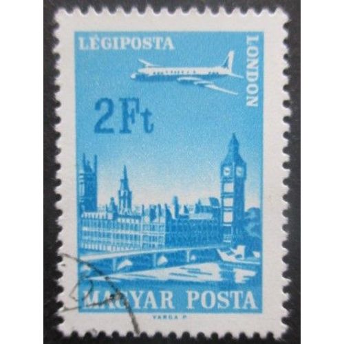 Hongrie Poste Aérienne N°285 Londres Oblitéré
