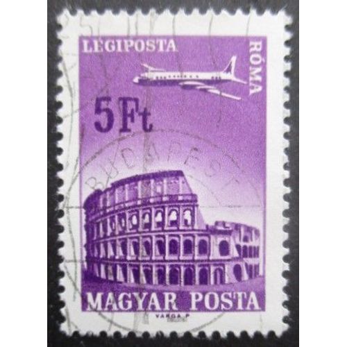 Hongrie Poste Aérienne N°289 Rome Oblitéré