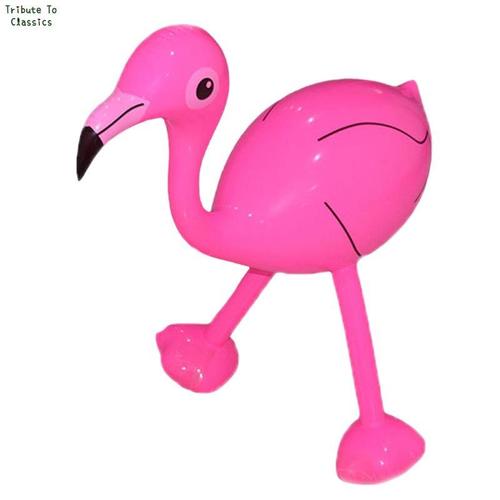 Flamingo gonflable rose, fournitures de fête pour décor de plage hawaïenne, jouets gonflables pour piscine, 1 pièce