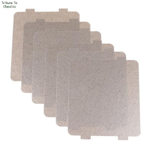 Plaques de four à micro-ondes, 5 pièces, plaques de Mica, feuilles de fours à micro-ondes, gril, tapis de cuisson, outils de cuisson 11,8x10cm