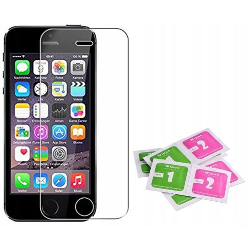 [1 Pièces]Verre Trempé Pour Apple Iphone 5 5s Se 9h,Protection D'écran Anti-Rayures Sans Bulles