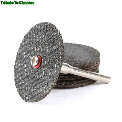 Disque de coupe en métal pour meuleuse Dremel, 36 pièces, outil rotatif,  lame de scie circulaire, disque de ponçage, 32MM
