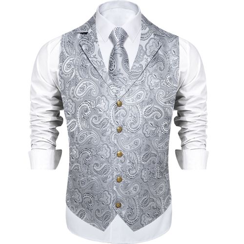 Ensemble De Vêtement Victorien À Carreaux Verts Pour Homme,Gilet Gothique,Veste,Smoking,Ixde Mariage