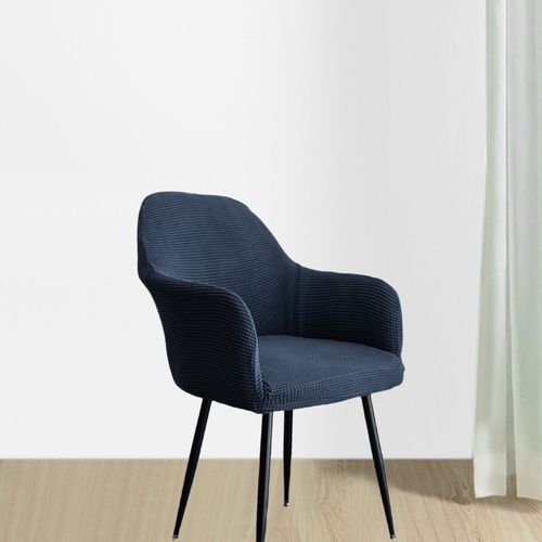 Housse De Chaise En Polyester Jacquard, Souple Et Élastique, Pour Salle À Manger, Hôtel, Maison