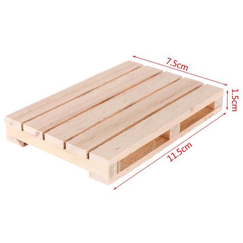 Sous-Verres En Bois Pour Boissons Chaudes Et Froides, 1 Pièce, Mini Dessous De Verres Pour Palettes En Bois, Coussin De Pot De Fleur