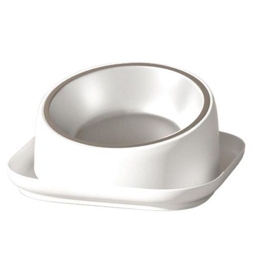Soulevé Chat Bol Chat Bols Élevés Bol À Nourriture Pour Chat Chat Plat Anti-Dérapant Et Anti-Bruit Soulevé Chat Bol Incliné Bol