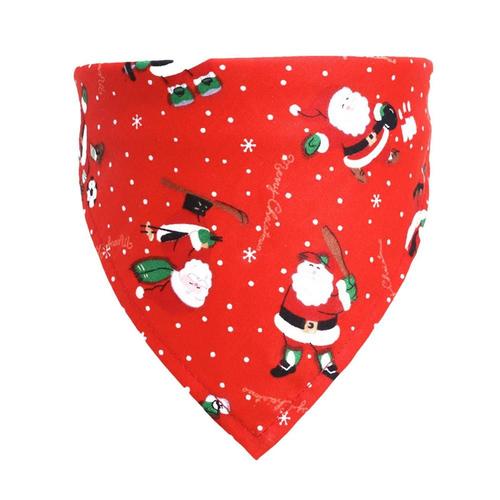 Foulard De Noël Pour Animaux De Compagnie, Bandana Triangle Respirant, Bavoir Pour Chien, Accessoires De Vacances