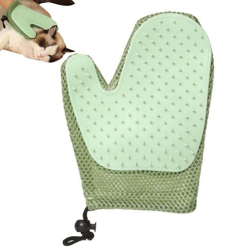 Gants De Toilettage Pour Animaux De Compagnie, Pour Éliminer Les Poils Des Chiens Et Des Chats, Brosse Douce, Protège Les Mains Des Picotements De Poule, Pour Les Poules