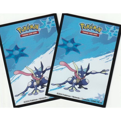 2 Protèges Cartes Pokémon - Sleeve - Greninja -