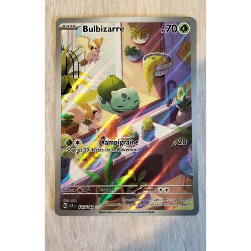 Bulbizarre - 143/142 - Full Art - Pokémon Couronne Stellaire