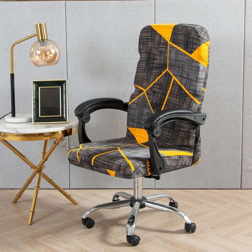 Housse Extensible Pour Fauteuil De Bureau, Souple, Anti-Poussière