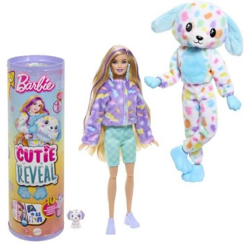 Barbie Cutie Reveal-Poupée Dalmatien Rêve Coloré Avec 10 Surprises