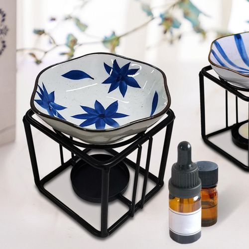 Diffuseur d'huiles essentielles, brûleur de cire, porte-bougie, diffuseur d'arôme, décoration de chambre à coucher