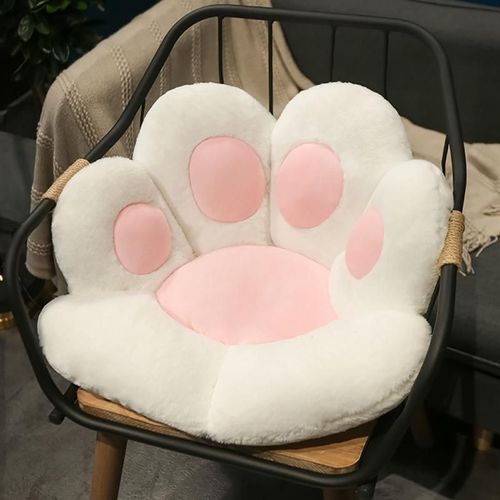 Coussin De Patte De Chat Pour Siège De Bureau, Chaise De Salle À Manger, Oreiller De Dossier De Siège De Bureau, Coussin De Patte De Chat, Dessins Animés