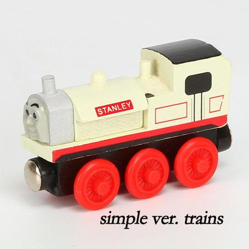 couleur prix spécial stanley Thomas et ses amis, jouets en bois, Train de chemin de fer, singer Den Asima Ninjia, modèle de Trains, jouets pour enfants, Collection garçons filles