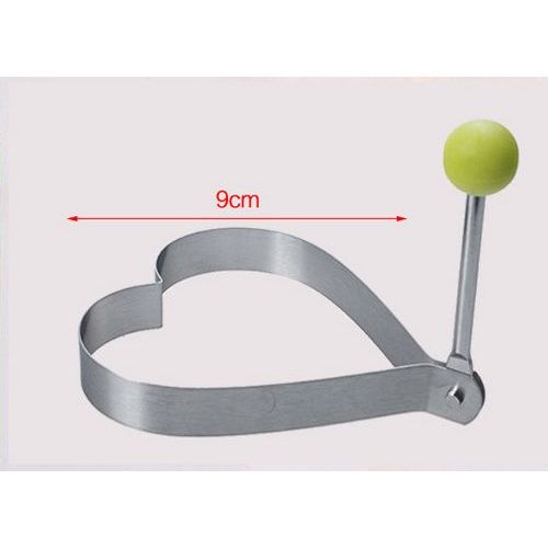 Moule À ¿Ufs Frits En Acier Inoxydable, 1 Pièce, Pour Crêpes Et Omelette, Pour Petit Déjeuner, Ustensile De Cuisine, 5 Styles