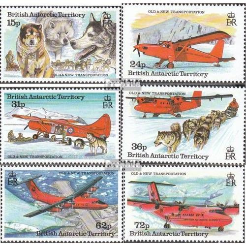 Grande-Bretagne Zone Antarctique 225-230 (Édition Complète) Neuf 1994 Transports