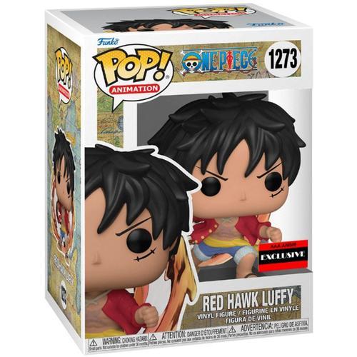 Figurine Funko Pop - One Piece N°1273 - Red Hawk Luffy [Avec Chase] (62701)