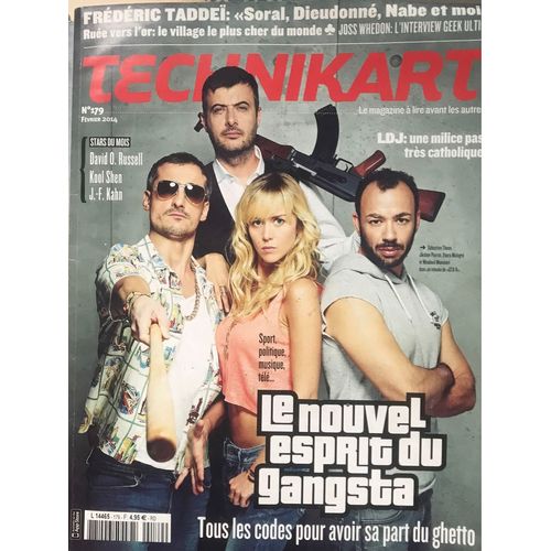 Technikart 179 Taddaï Ldj Le Nouvel Esprit Gangsta 