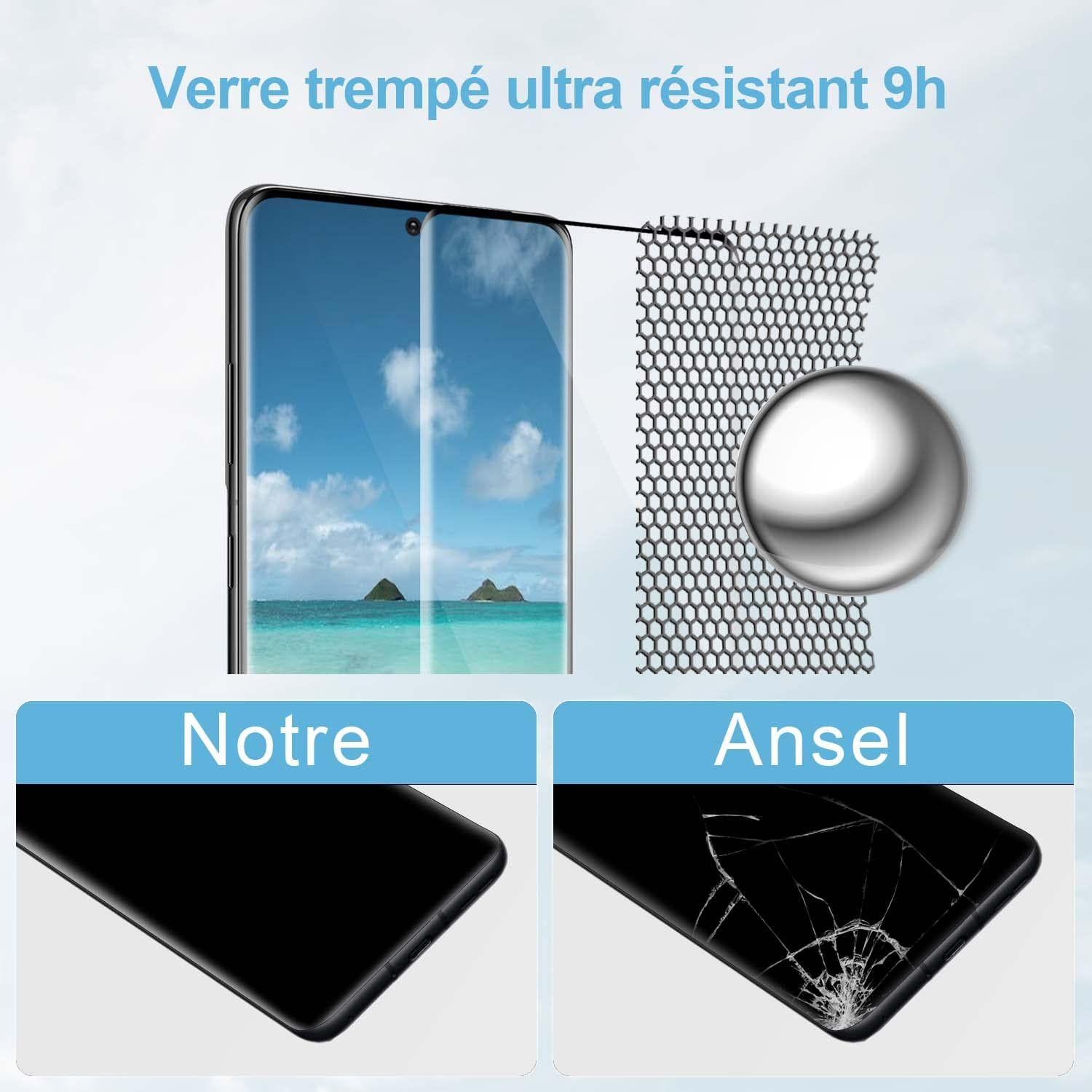 [3 Pices]Verre Tremp Pour Film Hydrogel 3d Apple Iphone 14... - 4