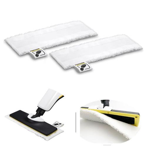 2 PCS Bonnettes Microfibre pour SC5 SC4 SC3 SC2 Easy Fix Kärcher, Lingettes Remplacement pour Kärcher Nettoyeur Vapeur Séries de SC EASY FIX