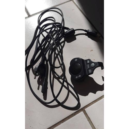 Micro Manette Ps3 + Câble Manette Ps3 + Câble Alimentation Ps3