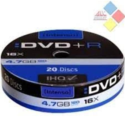 INTENSO DVD+R lot de 20