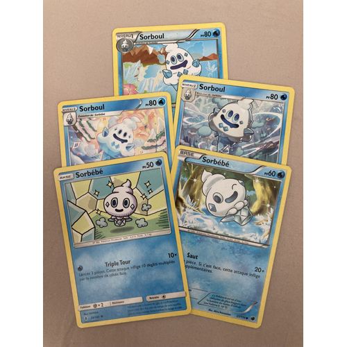 (2753) 3x Sorboul + 2x Sorbébé (Pokemon)