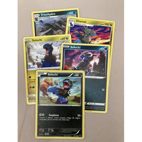(2755) Trioxhydre + Diamat + 3x Solochi (Pokemon)