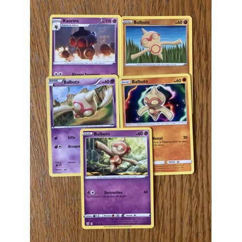 (2932) 4x Balbuto + Kaorine (Pokemon)