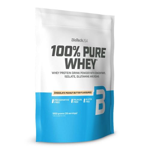 100% Pure Whey 1kg Biotech | Beurre De Cacahuètes