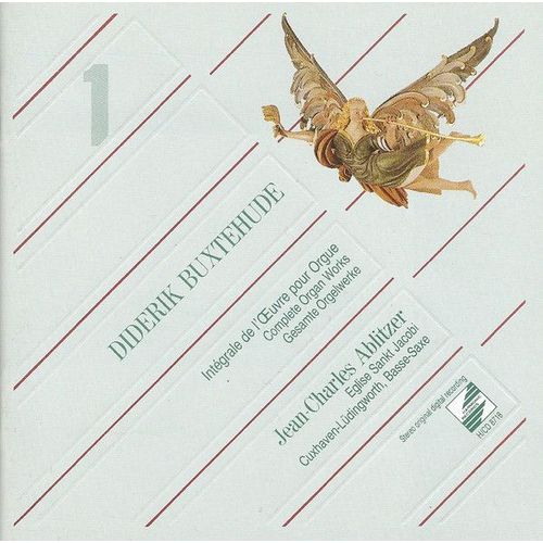 Cd Diderik Buxtehude/Jean-Charles Ablitzer "Intégrale De L'oeuvre Pour Orgue (Volume 1)"