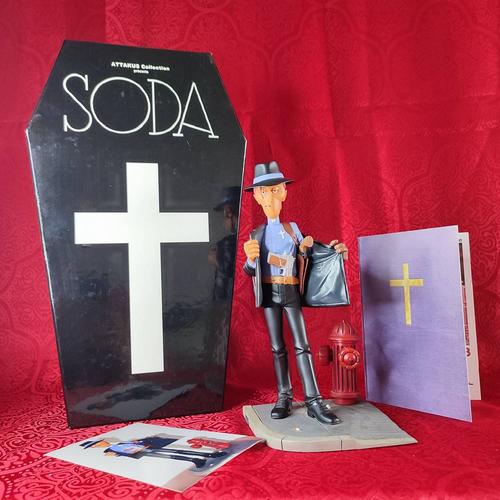 Statue De Soda De Attakus Collection Tiré De La Bande Dessinée De Tome Et Gazzotti 