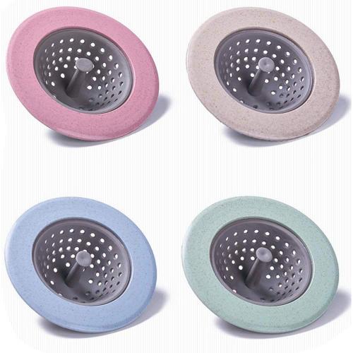 4 Pièces Protection de Drain de Silicone, Filtre Evier de Cuisine