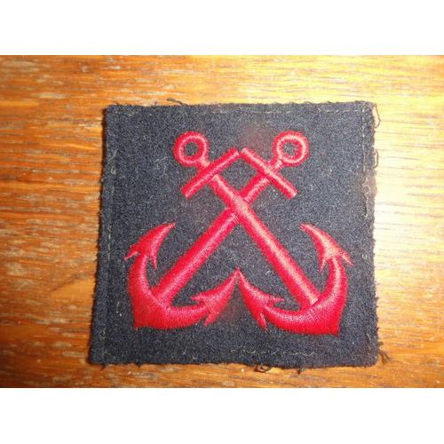 Patch De Bras, Fusillers Marins, 2éme Guerre Mondiale ,