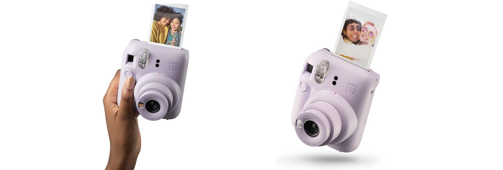 Fujifilm - Appareil photo instantané Fujifilm Instax Mini 12 Violet -  Appareil compact - Rue du Commerce