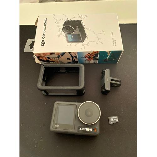 Dji Action 3 + Carte Sd 128go + Accessoires -Dji