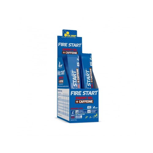 Fire Start Energy Gel + Caffeine (20 X 36g)|Cassis| Gels Énergétiques|Olimp Sport Nutrition 