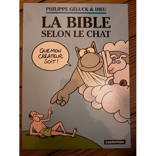 Bande Dessinée La Bible Selon Le Chat De Philippe Geluck